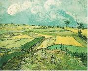 Vincent Van Gogh, Wheatfield at Auvers under Clouded Sky